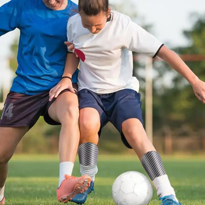Football Shin Pads Protective Soccer Equipment Shin Guard Sleeves Knee Cushion Protection For Youth