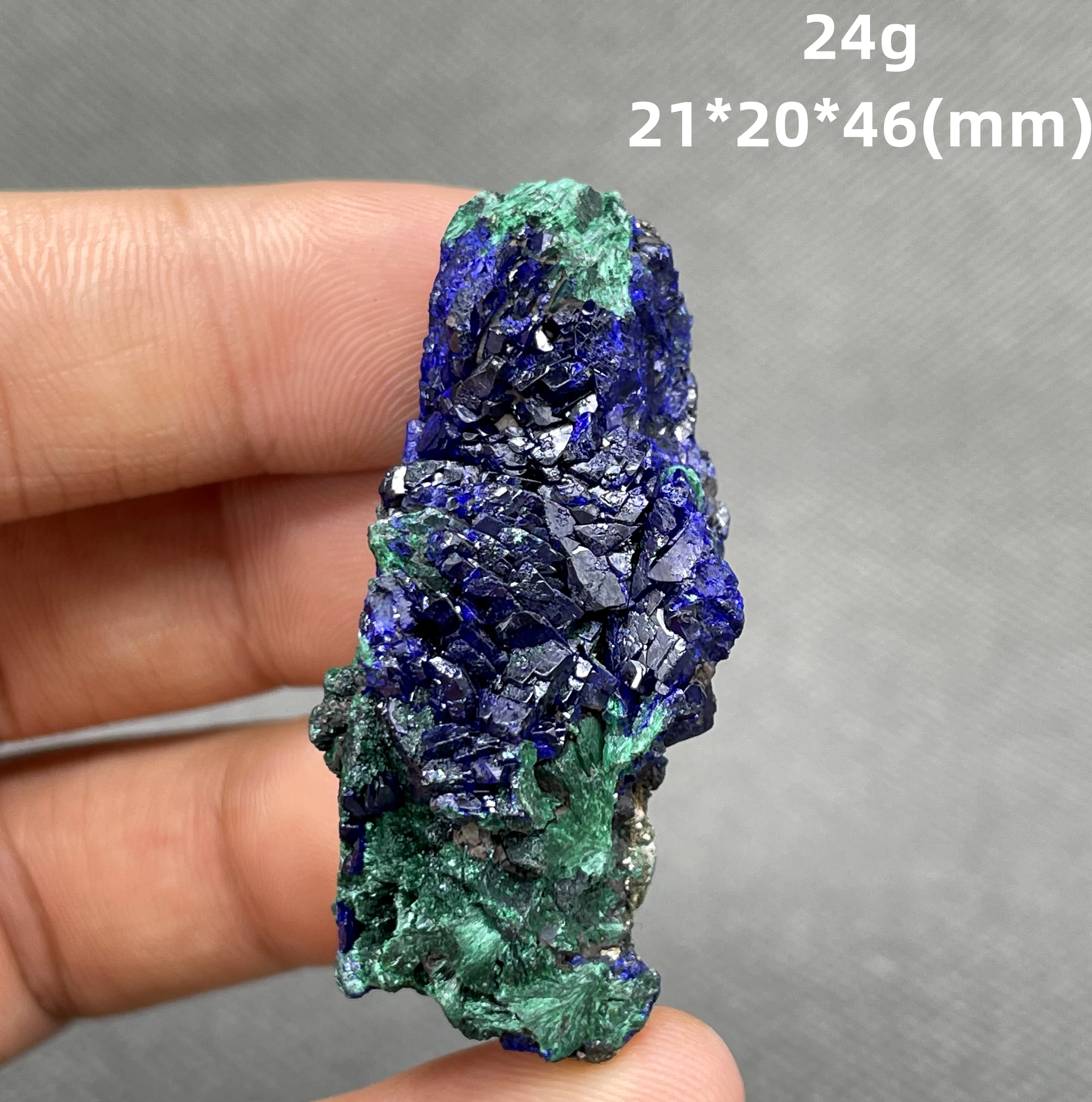 

BEST! 100% Natural beautiful Azurite and Malachite symbiotic mineral specimen crystal Stones and crystals Healing crystal