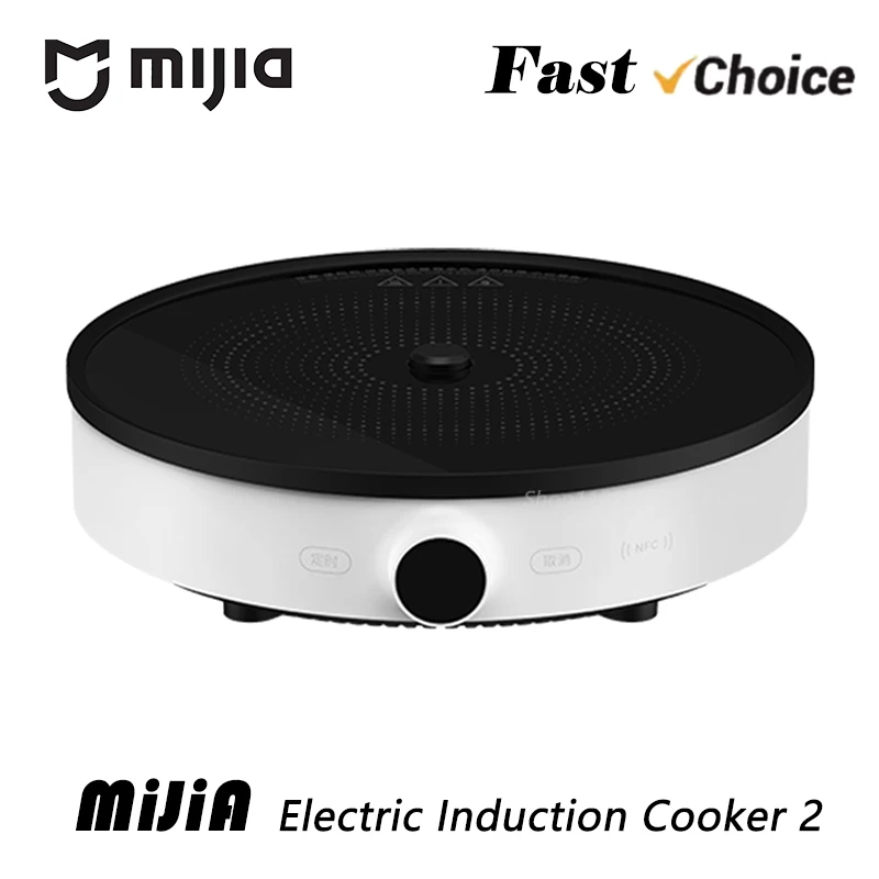 Mijia Electric Induction Cooker 2 Adjustable Heat 99Levels Flames Multifunctional OLED Screen Work with Mi Home APP 1
