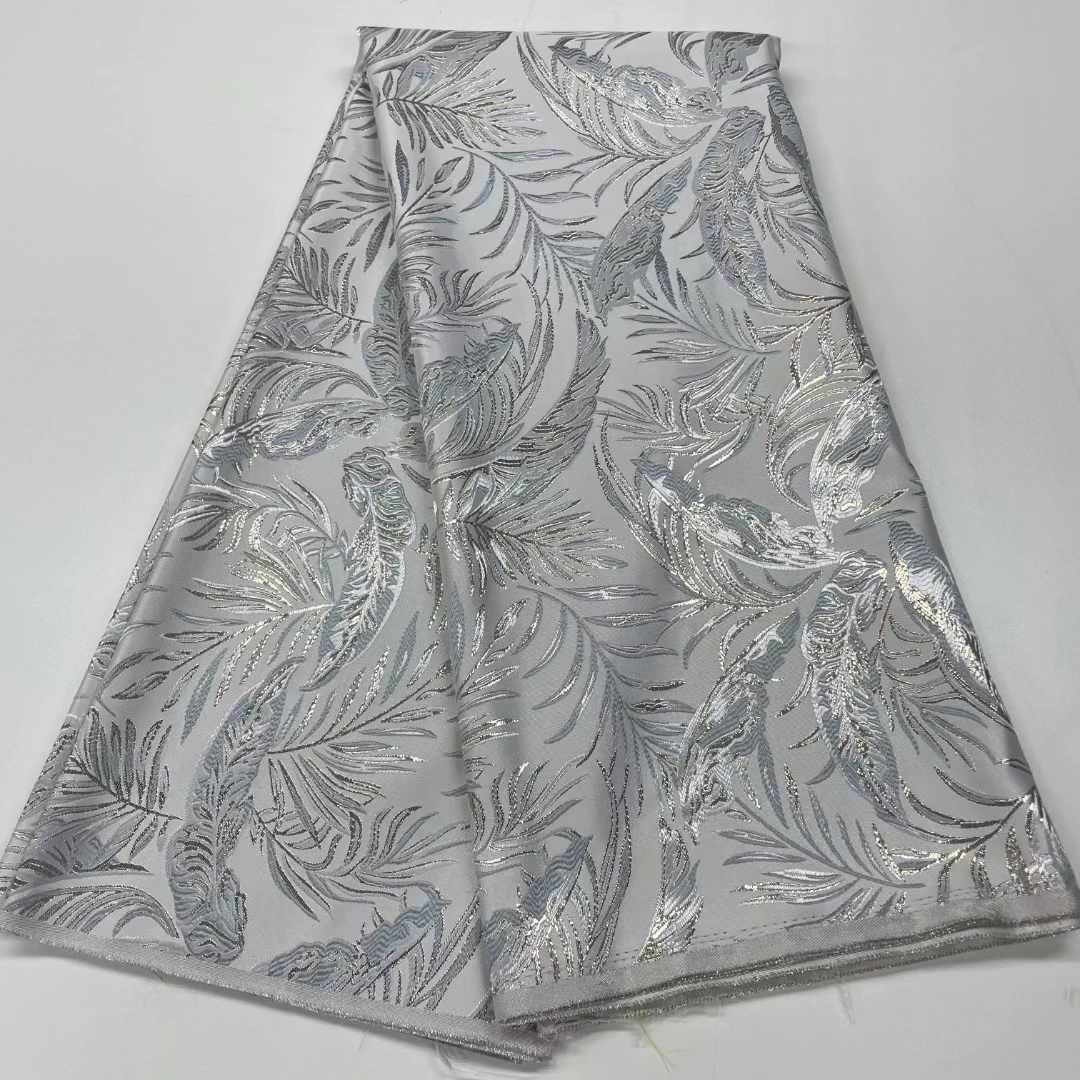 

Новая африканская кружевная ткань 2023, Высококачественная жаккардовая ткань с вышивкой, французская кружевная ткань для нигерийского стандартного платья, для шитья KRC23225