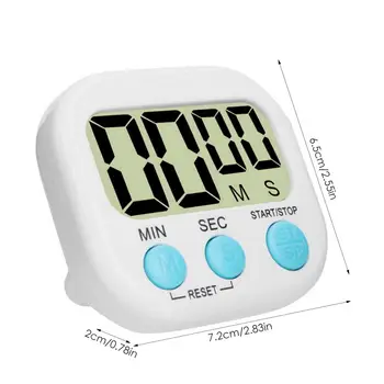 ตัวจับเวลาแบบดิจิตอลสำหรับเด็ก อุปกรณ์สำหรับครู ตัวจับเวลาในห้องเรียนสำหรับการเรียน การจัดการการเรียนรู้ งานครัว การออกกำลังกาย 2