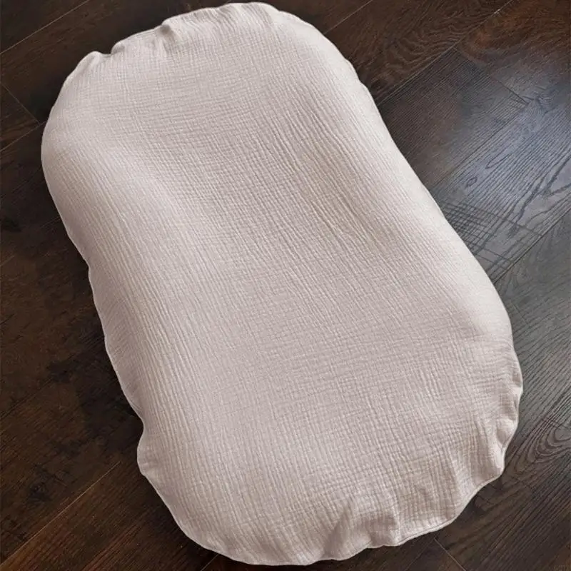 Soft Breathable Cotton Sheet Comfortable Crib Sheet Multiple Pram Fitted Comfortable for Kids Comfort