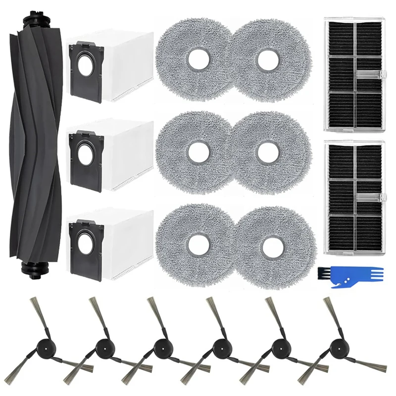 Replacement For Dreame X40 Ultra / X40 Pro / S30 Pro Ultra Robot Vacuum Cleaner Brush Filter Mops Accessories Kit