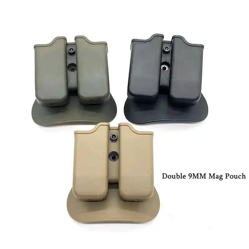 Double Magazine Holder Magazine Pouch For Glock 17 Beretta M9 M92 USP magazine pouch ammo pouch double dump pouch dump pouch ammunition bag