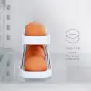 1Pc Automatic Scrolling Egg Rack Holder Storage Box Egg Basket Container Organizer Rolldown Refrigerator Egg Dispenser for Kitch 4