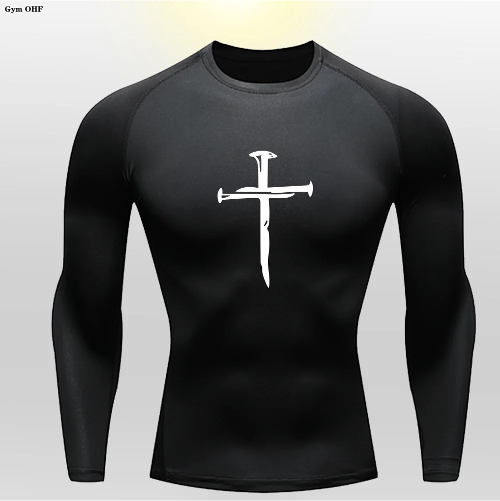 Children Sports T Shirt Cross Print High Elasticity for Training