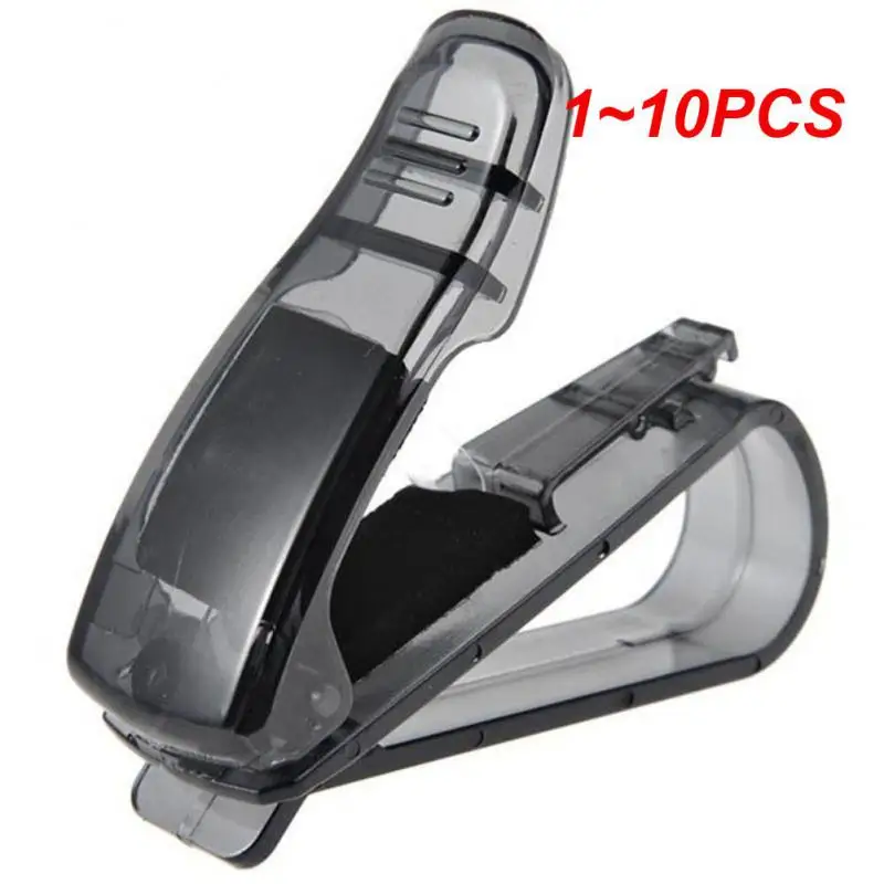 

1~10PCS Rhinestone Decoration Clip Sun Visor Glasses Bracket Bill Clip Portable Sunglasses Eyeglasses Car Interior