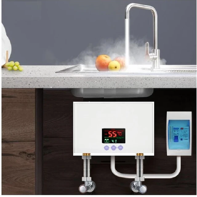 5500W Kitchen Electric Water Heater Small Home Heaters Heated Faucet No  Water Storage Instant Heating Unlimited Hot Water - AliExpress