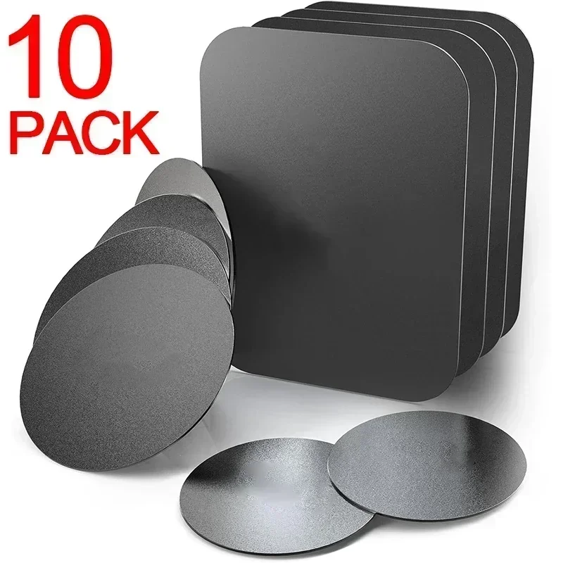 Slim Metal Plate for Magnetic Phone Holder - Universal Iron Sticker Disk