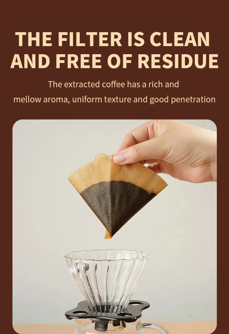 Hourglass Design Coffee Filter
