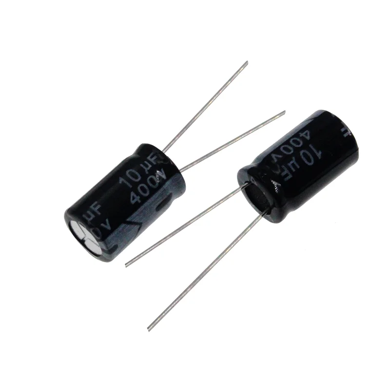 400V 10uF Aluminum Electrolytic Capacitor 8*12mm Radial 20pcs electrolytic capacitor aluminum capacitor aluminum electrolytic capacitor