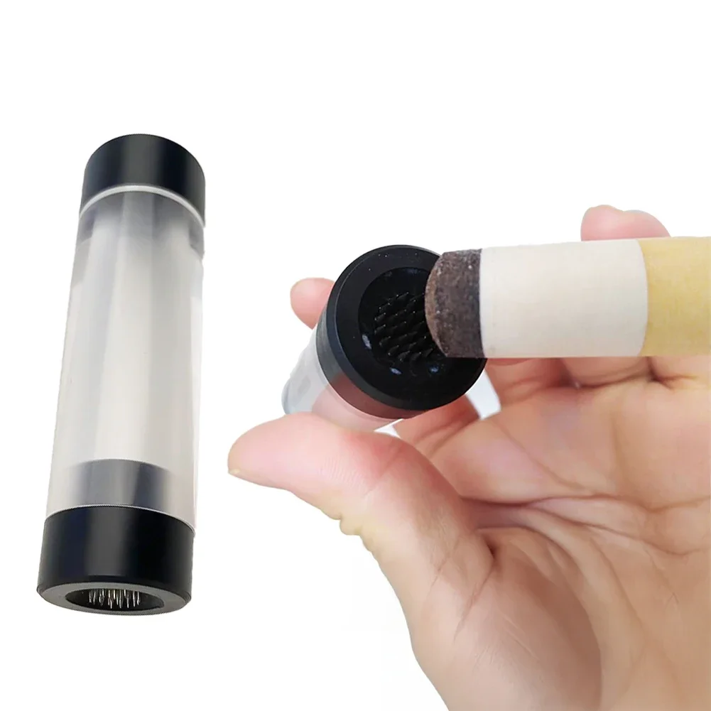 Pool Cue Tip Repairers Tip with Trimmer Burnisher Shaper Tapper Conditioner Tips Convenience Professional Tip Tool Accessories
