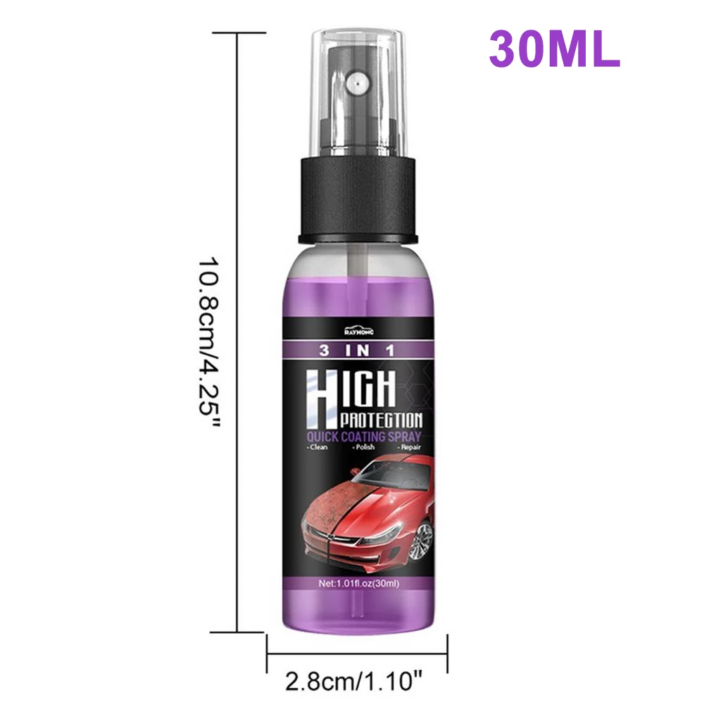 3 In 1 High Protection Quick Car Coating Spray, 5 Bottles Ottostuart Car  Coating Agent, 3-In-1 High Protection Car Spray 3 In 1 Spray Quick Coating