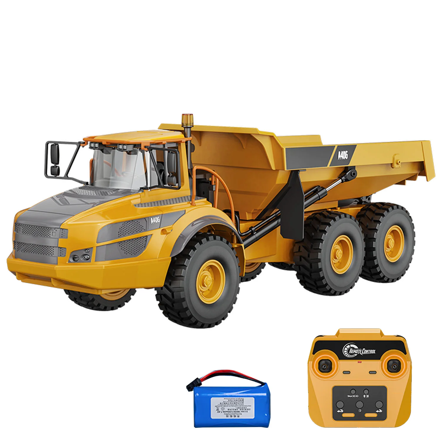 Kunststoff DoubleE E591 003 1/20 RTR RC Gelenk Dumper 6WD Elektrische Radio Control Lkw Motor Batterie USB Lade Jungen Spielzeug – Detail 3