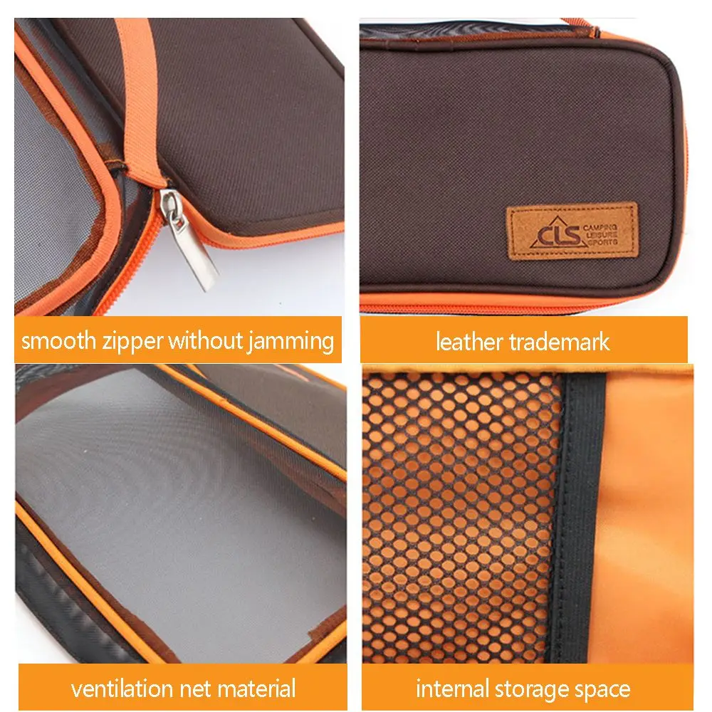 Camping Eating Utensils Storage Bag, Outdoor Cutlery Pouch Organizer Portable