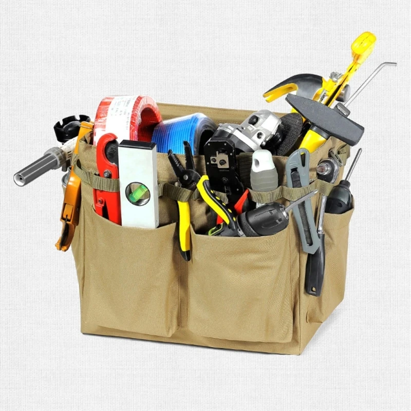 

2024 Новая сумка для кемпинга и пикника с несколькими карманами, сумка для хранения инструментов, большая вместительная сумка с