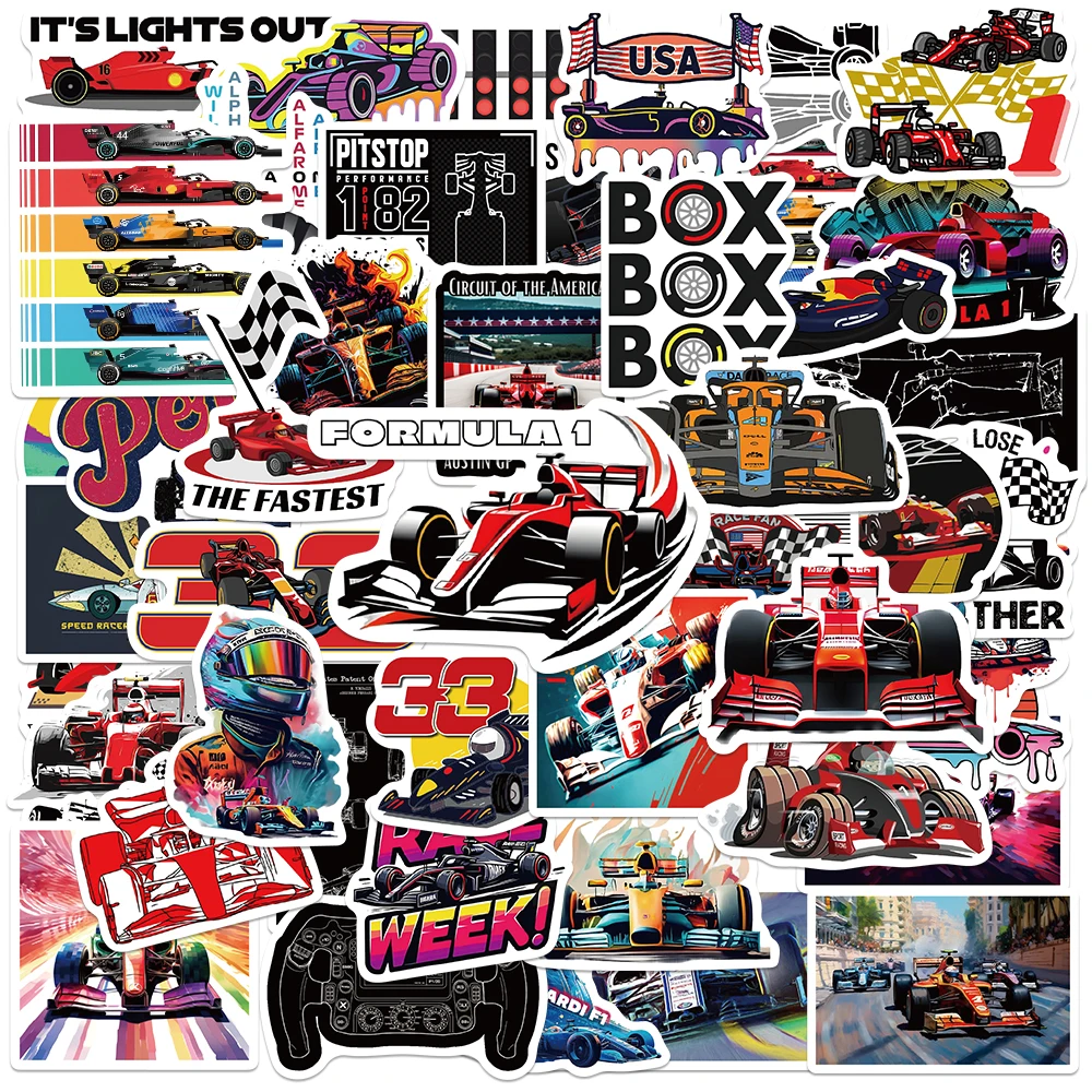 Autocollant Vinyle Mercedes AMG Formule 1, Oracal 4 Mil, Sans Bulles, Pour Pare-chocs/voiture - Neuf