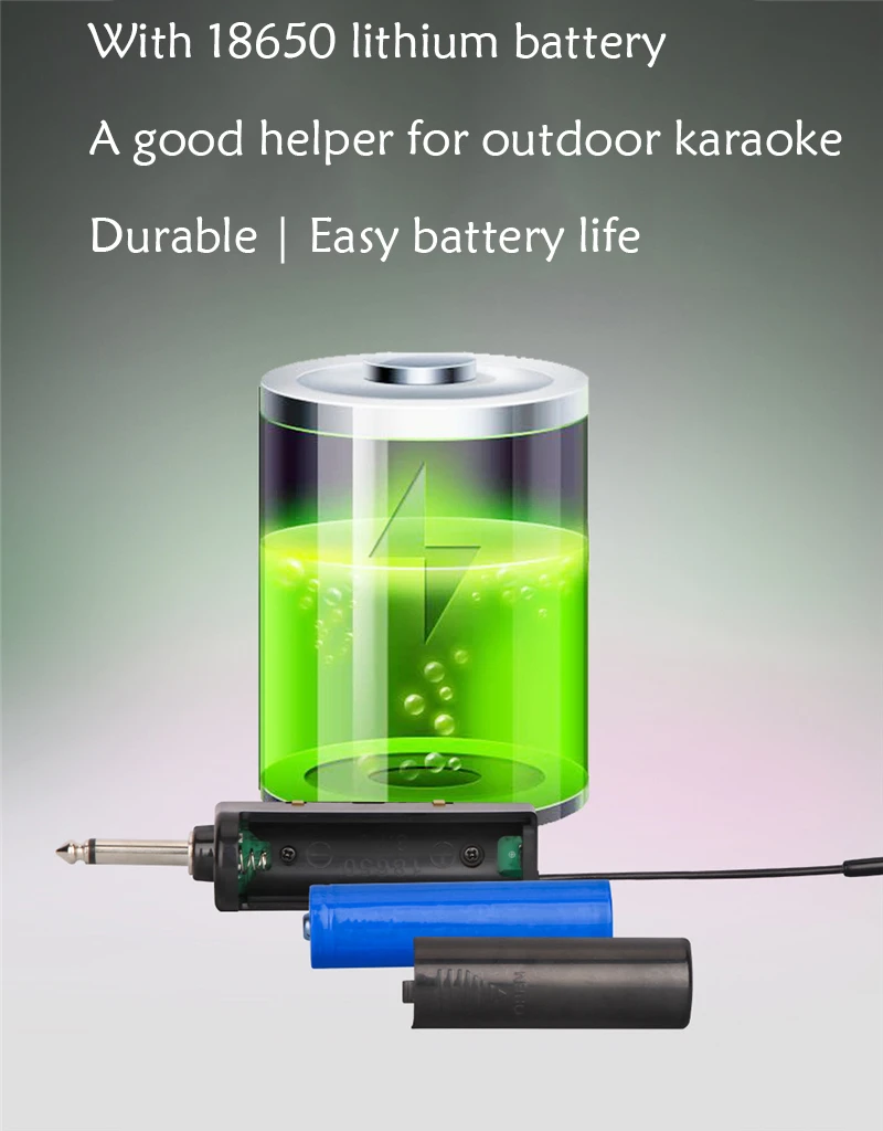 Changan-Microphone Micro Casque UHF Sans Fil Portable Avec émetteur