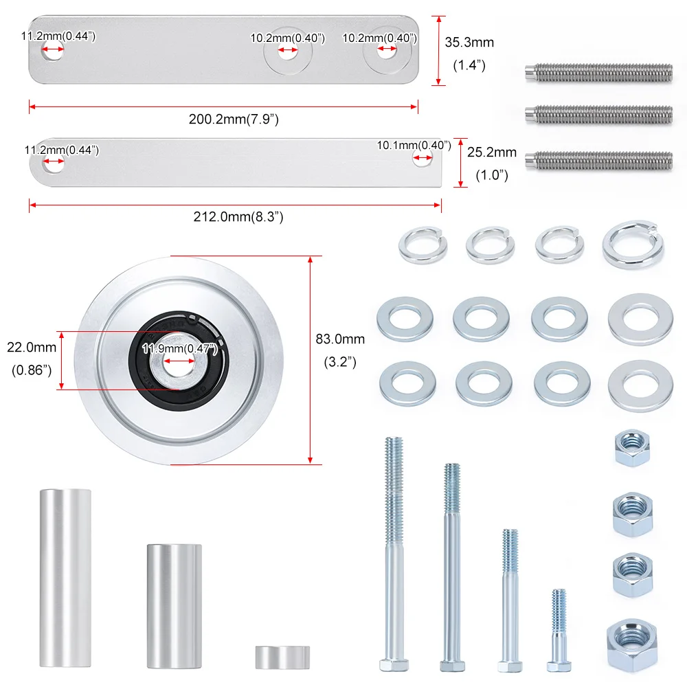 Off Road Pump Kit Pump Pulley Kit 121212 For Chevrolet Corvette 1985-1991 C4 L98
