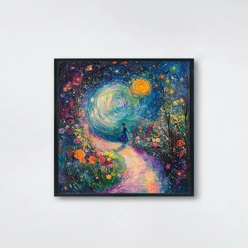 70x70cm Unframed
