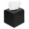 Functional Tissue Box Cover Decorative Cube Tissue Holder Dispenser with Capacity Durable Construction Solid for Easy for Home 3