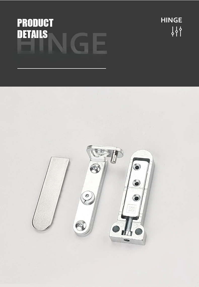 2PcsFurniture Hardware Invisible Door Hinge HingeHinge Hinge 3D Adjustable Rotary Concealed Installation Upand Down Rotary Shaft