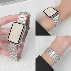 Stainless Steel Bracelet Strap for Smartwatch Fitness Trackers (Starlight)