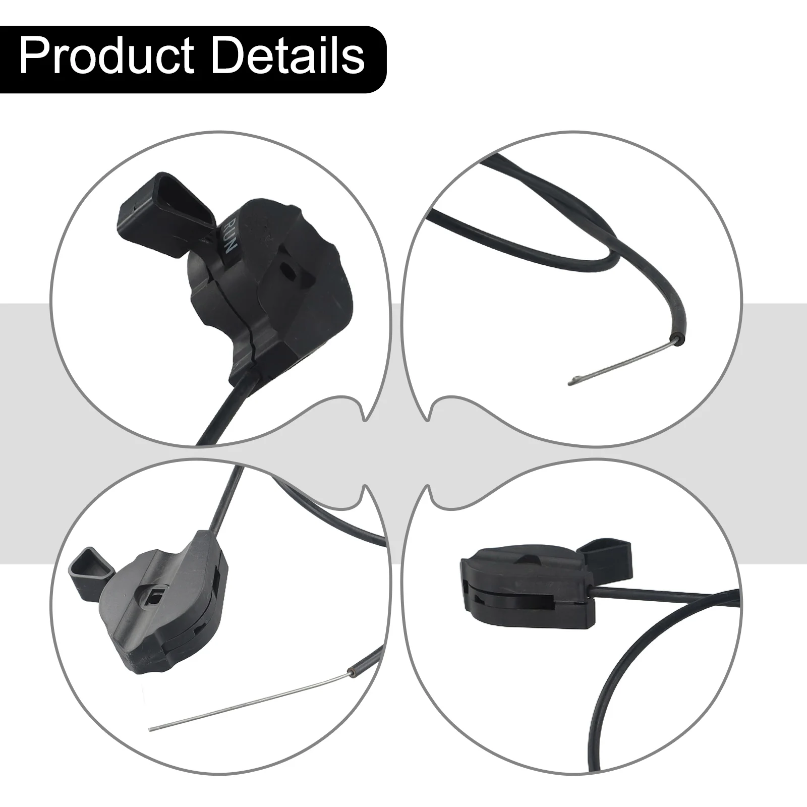 Throttle Control For Lawn Mower For Most Rover Throttle Control Black Garden Tool Accessories Handle Rover New Practical