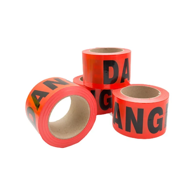 Warning with New PE Material English CAUTION DANGER Protective Warning Line Caution Tape