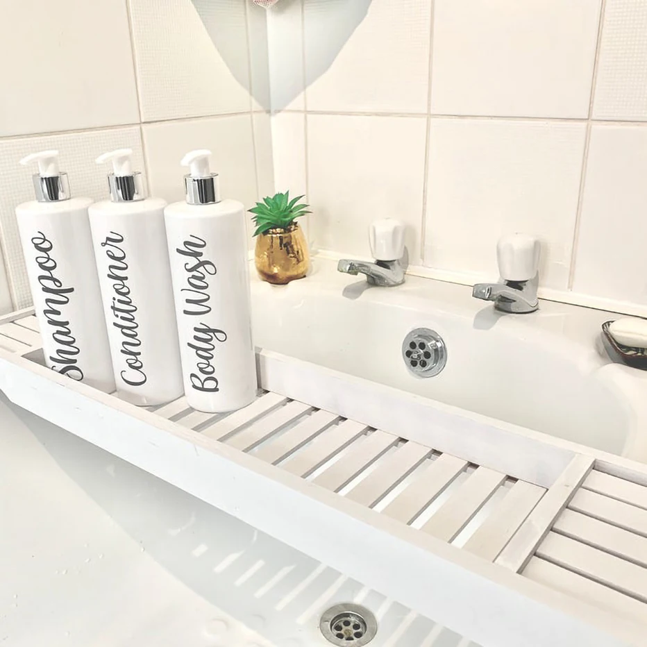 3Pcs Refillable Shower Shampoo Conditioner Bottle Dispenser 500ml Bathroom Lotion Empty Bottle Plastic Container Farmhouse Decor shampoo dispenser refillable plastic bottles refillable bottle plastic lotion bottle