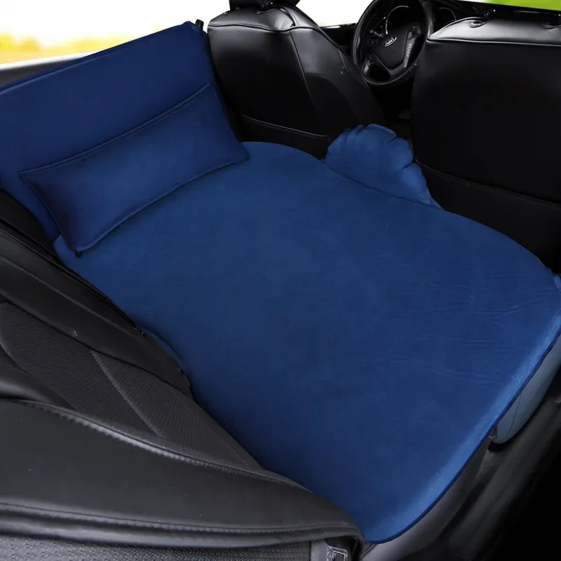 Car Travel Bed Inflatable Air Mattress Automobile backseat mattress Outdoor Camping Sleeping Sofa Automatic Air Matting Pad