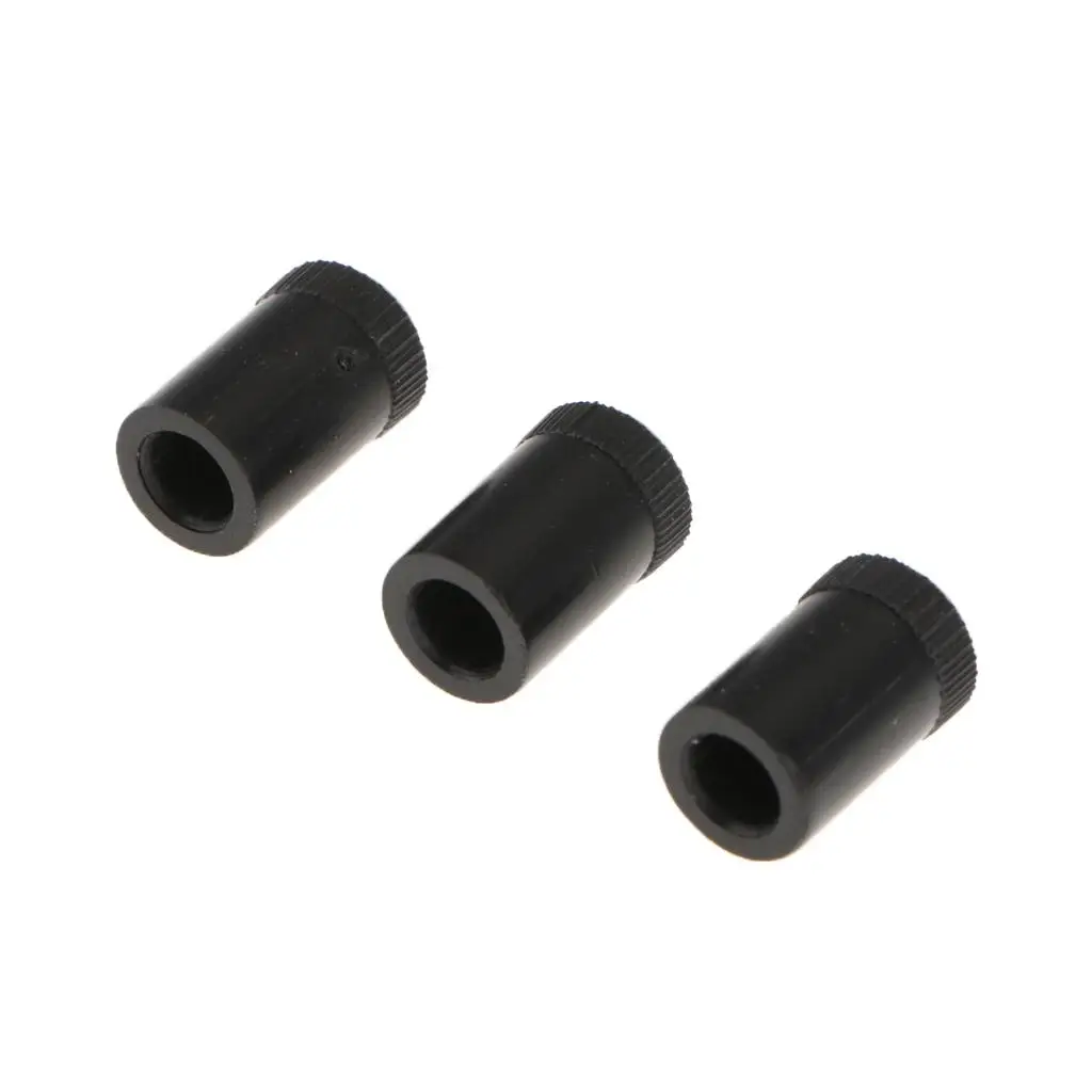 3 Pieces Equipment Power Radio Volume Control Loudspeaker Knob