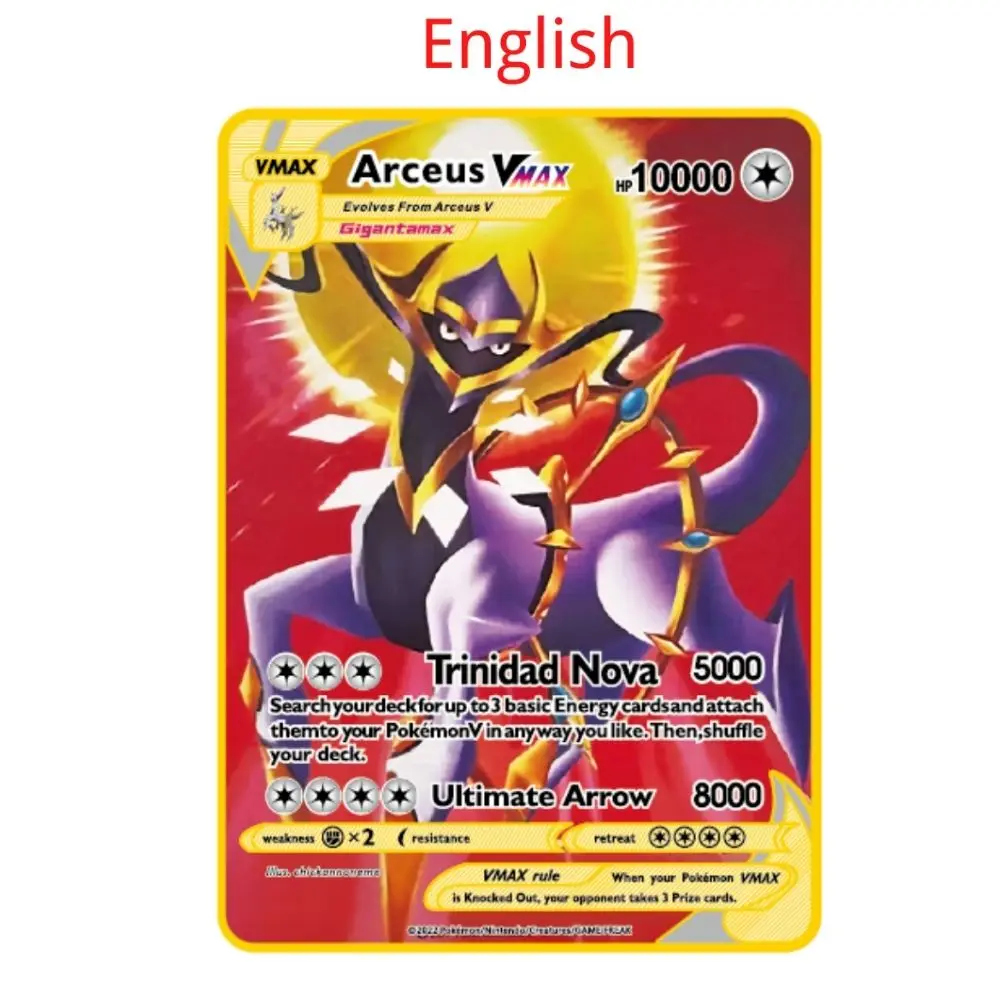 Carta Arceus lv 100 (SP) AR6 da Coleção Arceus Pokémon