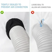 Joint de fenêtre universel étanche pour climatiseur Portable, fenêtre inclinable, accessoires de climatiseur réglables 4