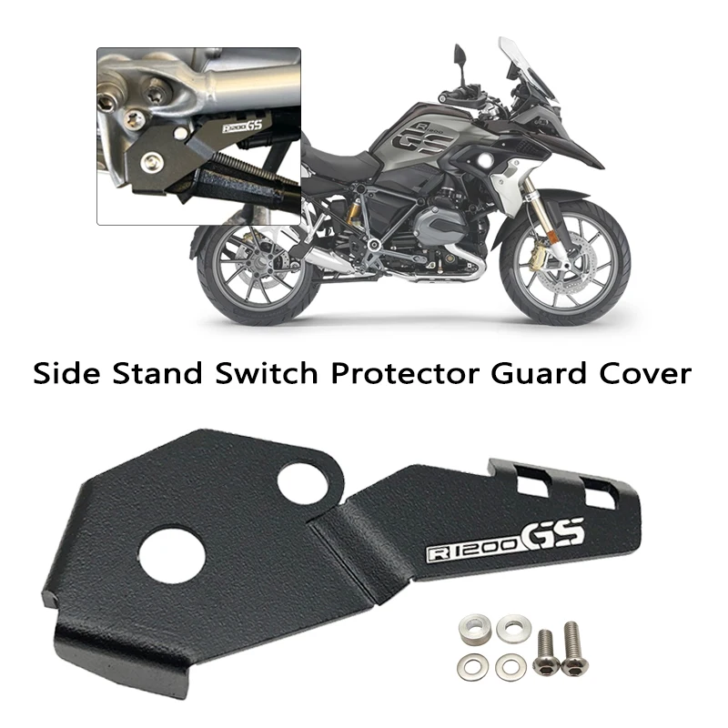 For Bmw R1200Gs R1200 Gs Lc Adv R 1200 Gs Adventure 2014-2019 Motorcycle Cnc Side Stand Switch Protective Cover Side Stand Guard