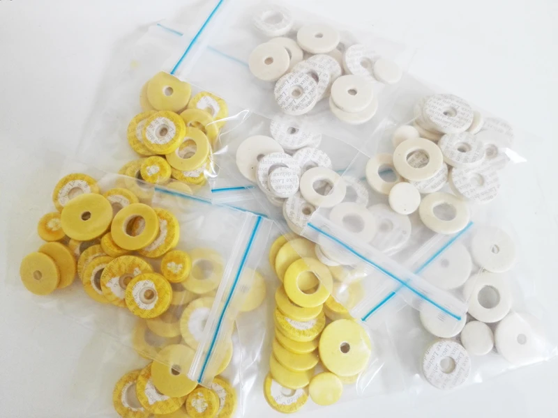1set 16-hole open-hole flute sound hole pad casing pad gasket flute sound hole pad flute pad flute accessories