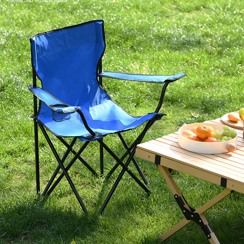 Description Picture 6 of itemOutdoor folding chairs Portable camping table and chair Fishing Chair Foldable Stool Beach chair Lightweight Chair for Furniture