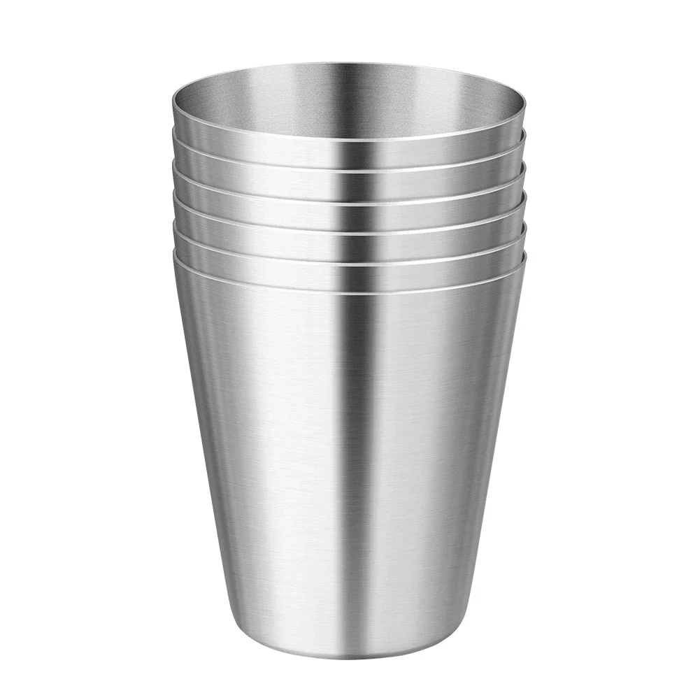Stainless Steel Cups Outdoor Travel Mini Set 6Pcs/set