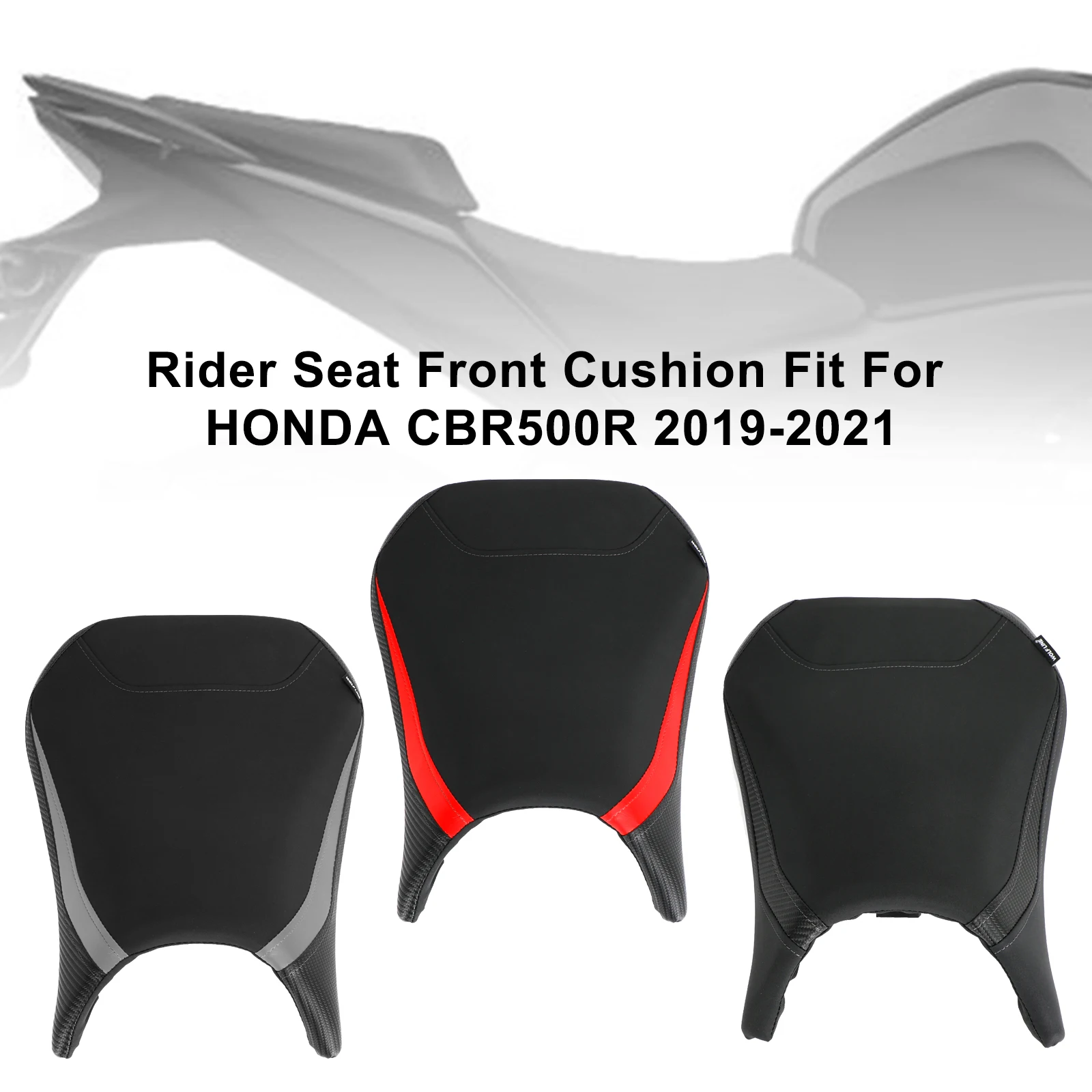 

Artudatech Complete Cushion Rider Passenger Seat Fits For HONDA CBR500R 19-21 2020 Red