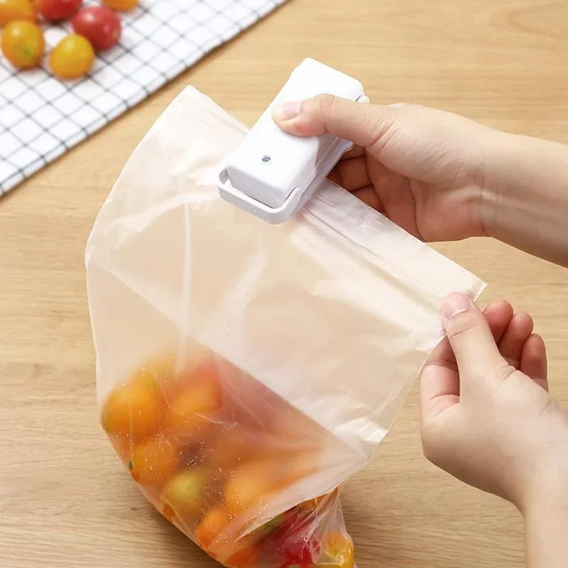 Portable Mini Food Bag Sealer for Kitchen Storage