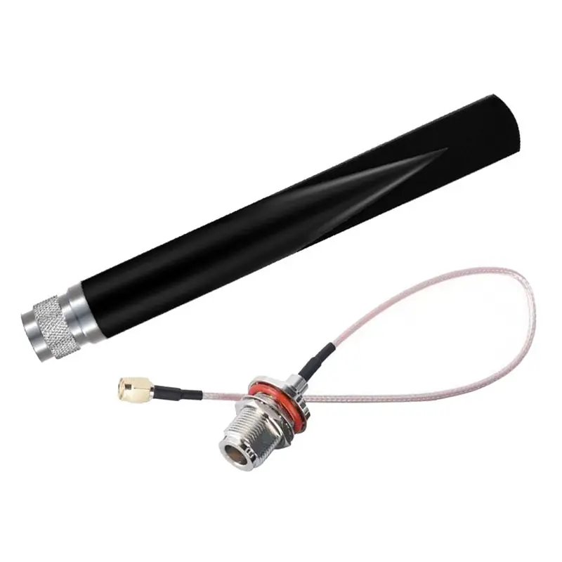 FULL-2X 868Mhz 915Mhz 로라 안테나 5Dbi 옴니 실외 N 수컷 커넥터 802.11Ah 메쉬타스틱 로라 할로우 장거리 안테나