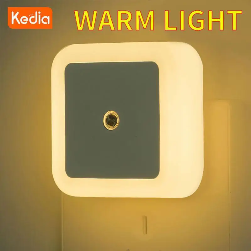 

Детская квадратная Ночная лампа для детей, европейская, американская, британская вилка, мини-лампа для спальни, гостиной, спальни, освещение с подсветкой 110-240 в, ночная лампа