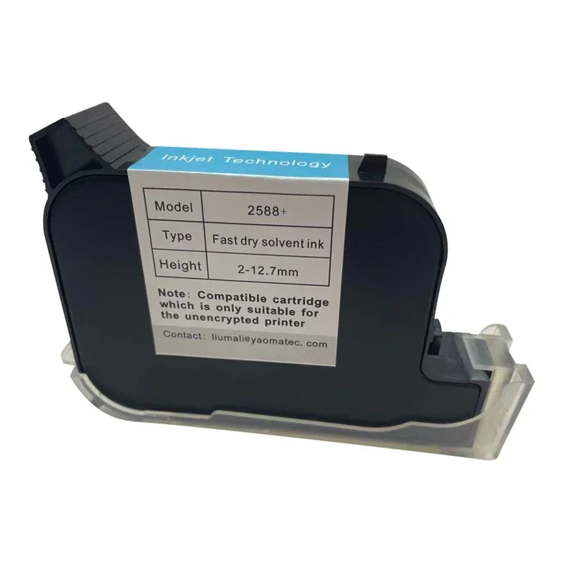 Impressora a Jato de Tinta Portátil Secagem Rápida Cartucho de Tinta Colorido Altura de Impressão Solvente Ecológico 12.7 mm 2588 Mais 2588 + - Imagem 5