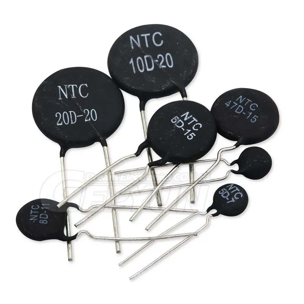 NTC 5D 8D 10D-9 10D-11 10D-13 10D-15 10D-20 10D-25 47D-15 Thermistor 5D-7 5D-9 5D-11 5D-15 5D-20 8D-20 10pcs thermal resistor