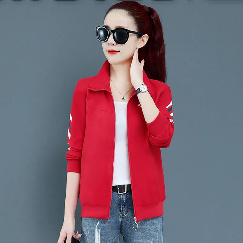 

Повседневная куртка-пилот для женщин, Короткая верхняя одежда, Свободная ветровка, Женские топы, Бейсбольная форма, Весна-осень, Новинка, 2023 г.