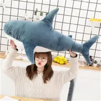 Shark Soft Stuffed Toys Sea Animal Accompany Pillow Plushies Animal Doll For Children Boys Gifts Birthday Party Decor 3