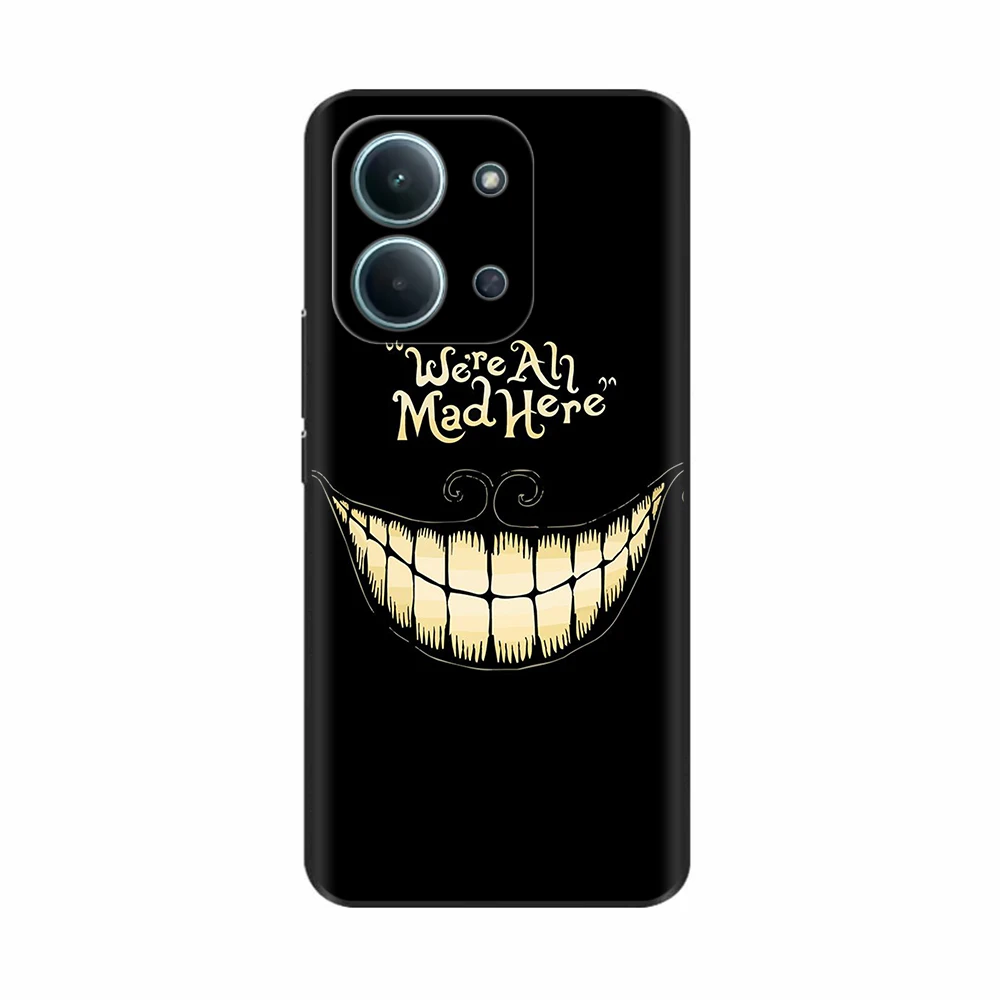 Cute Cartoon Soft Liquid Silicone Phone Case with Camera Protection - Durable Cover