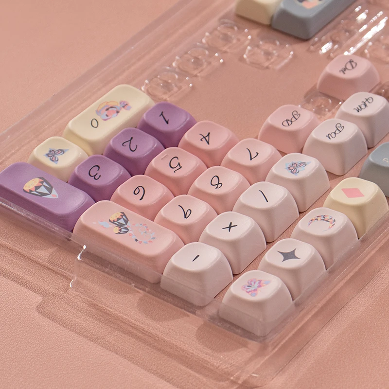 keycaps personalizados PBT Dye-sub keycaps para teclado