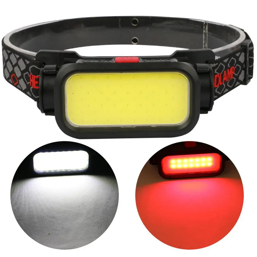 

Mini Portable LED Headlamp Type C Rechargeable Powerful Sensor Headlamp COB Headlights Outdoor Household For Outdoor Fishin G4X6