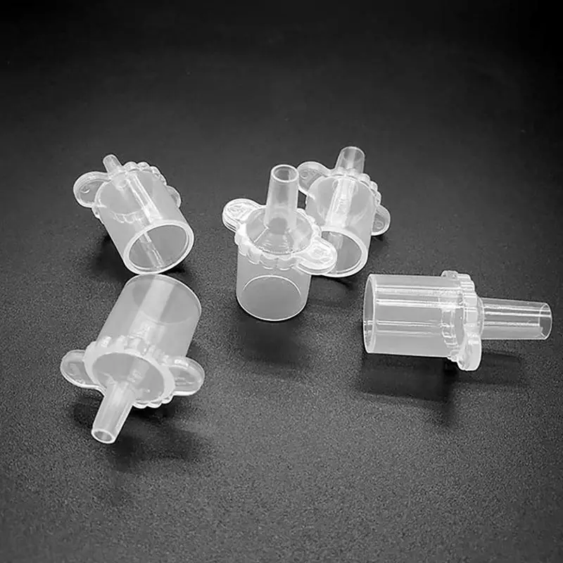 1PCS 커넥터 튜브 마취 호스 커넥터 호흡 회로 주름형 튜브 커넥터 직선 연결 어댑터